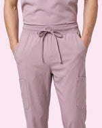 Men's 6-Pocket Jogger Scrub Pant Blossom