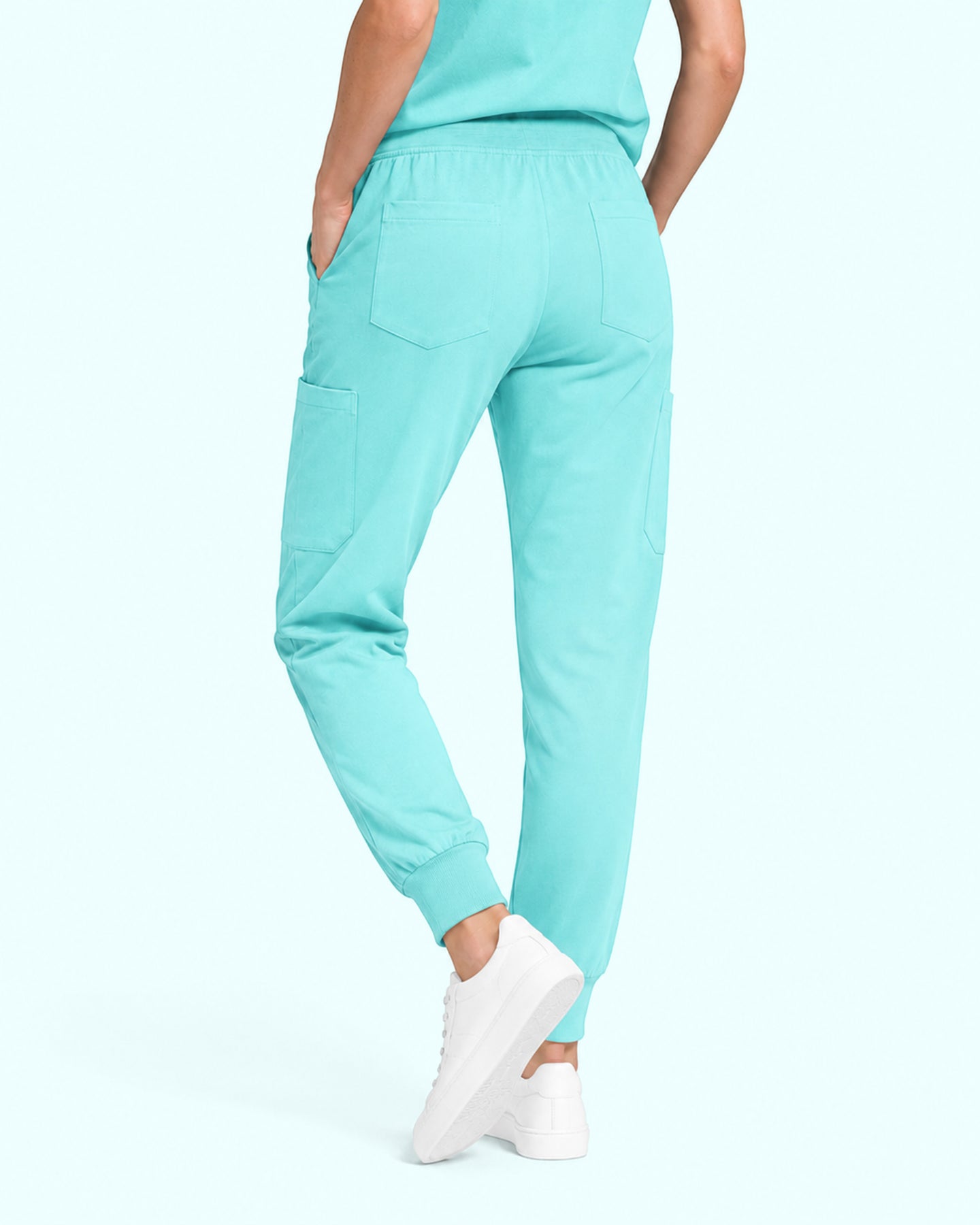 Women's 6-Pocket Jogger Scrub Pant Surf