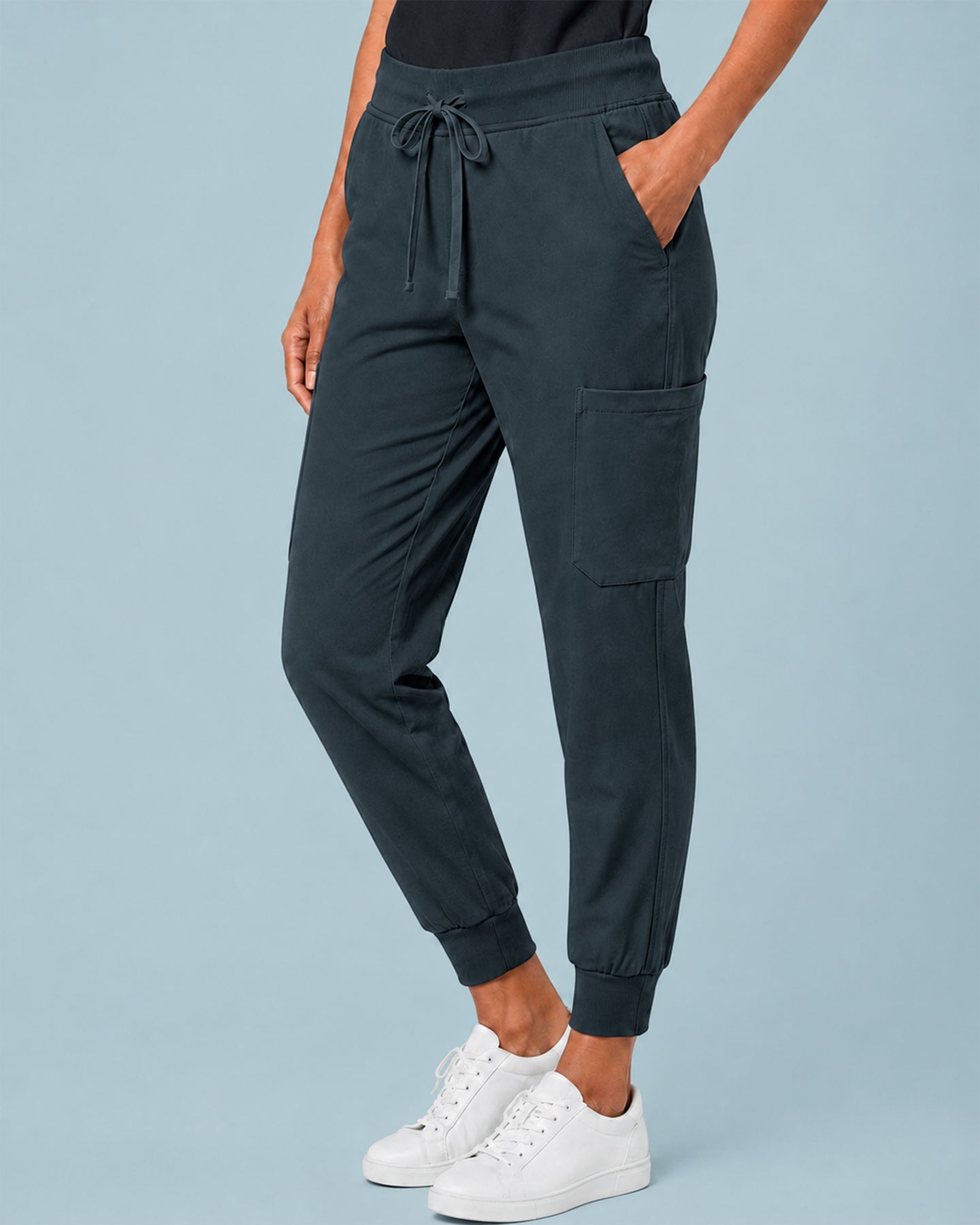 Women's 6-Pocket Jogger Scrub Pant Dark Harbor
