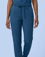 Women's 6-Pocket Jogger Scrub Pant Ocean