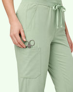 Women's 6-Pocket Jogger Scrub Pant Mint