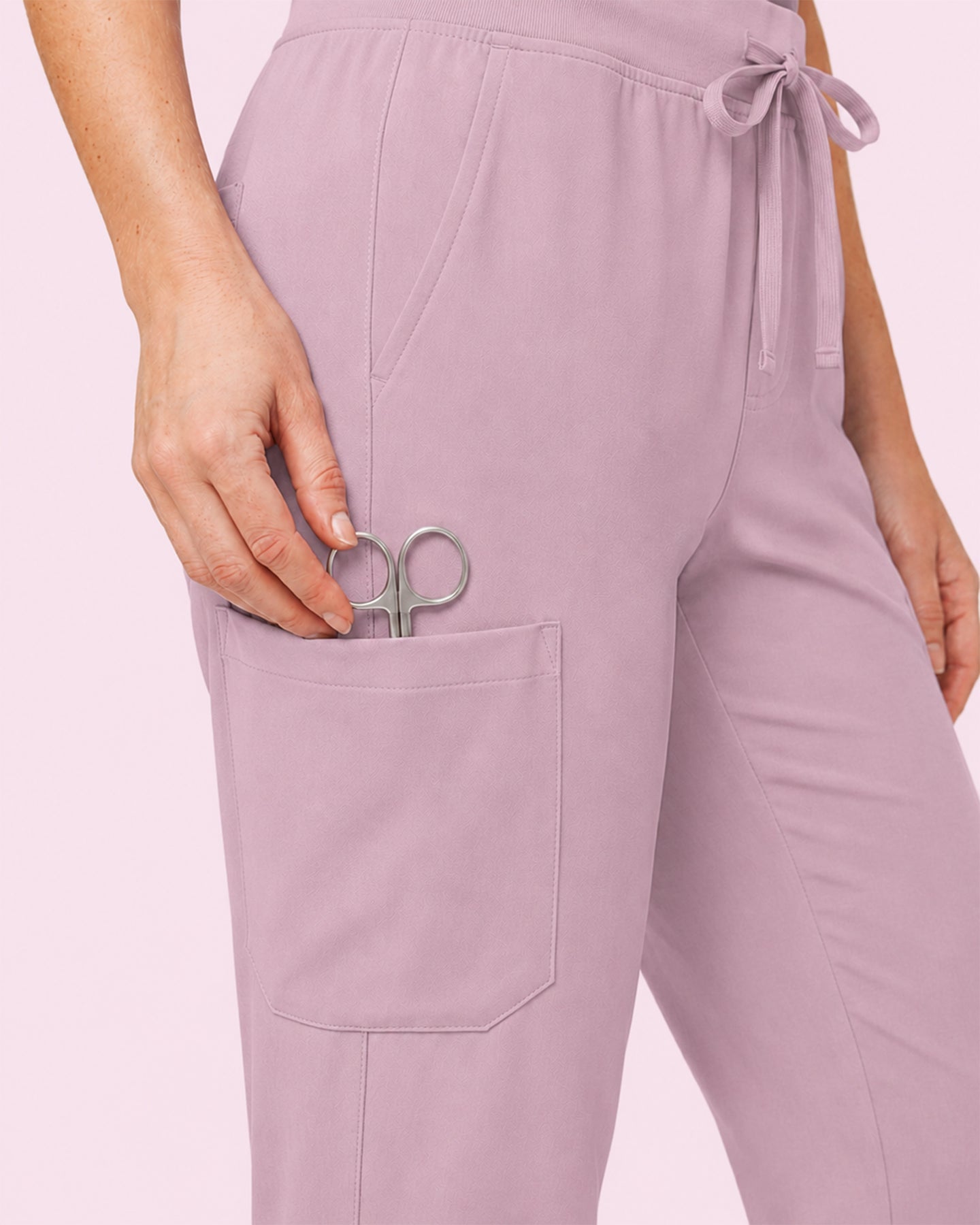 Women's 6-Pocket Jogger Scrub Pant Blossom