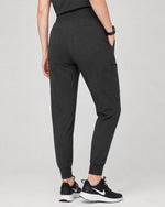 Women's 6-Pocket Jogger Scrub Pant Charcoal