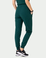 Women's 6-Pocket Jogger Scrub Pant Midnight Green