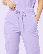 Women's 6-Pocket Jogger Scrub Pant Lavender