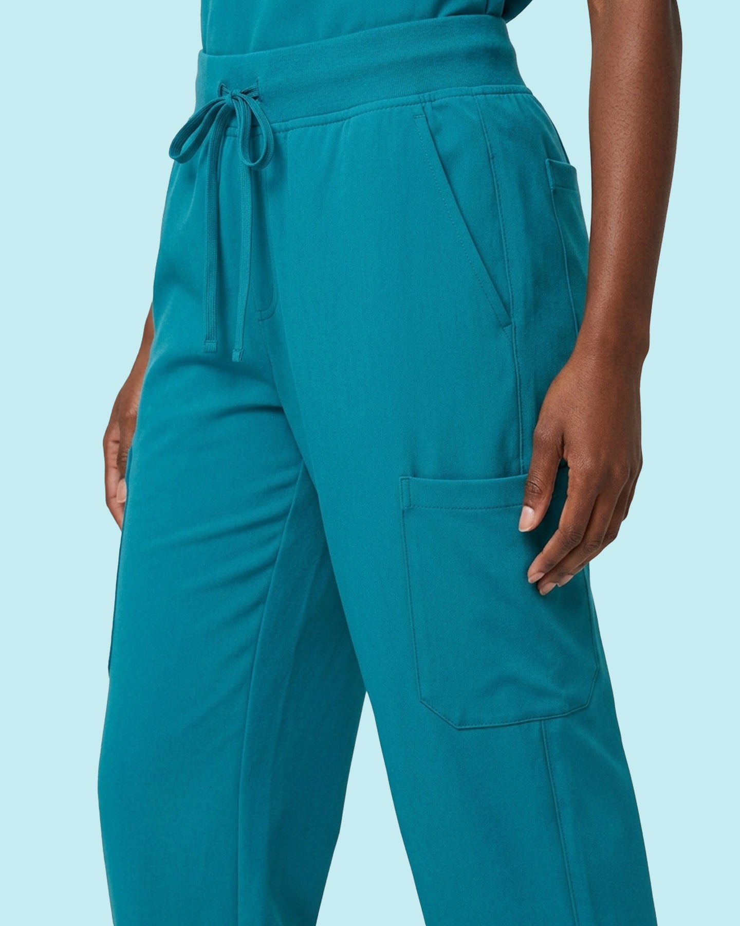 Women's 6-Pocket Jogger Scrub Pant Marina