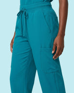 Women's 6-Pocket Jogger Scrub Pant Marina