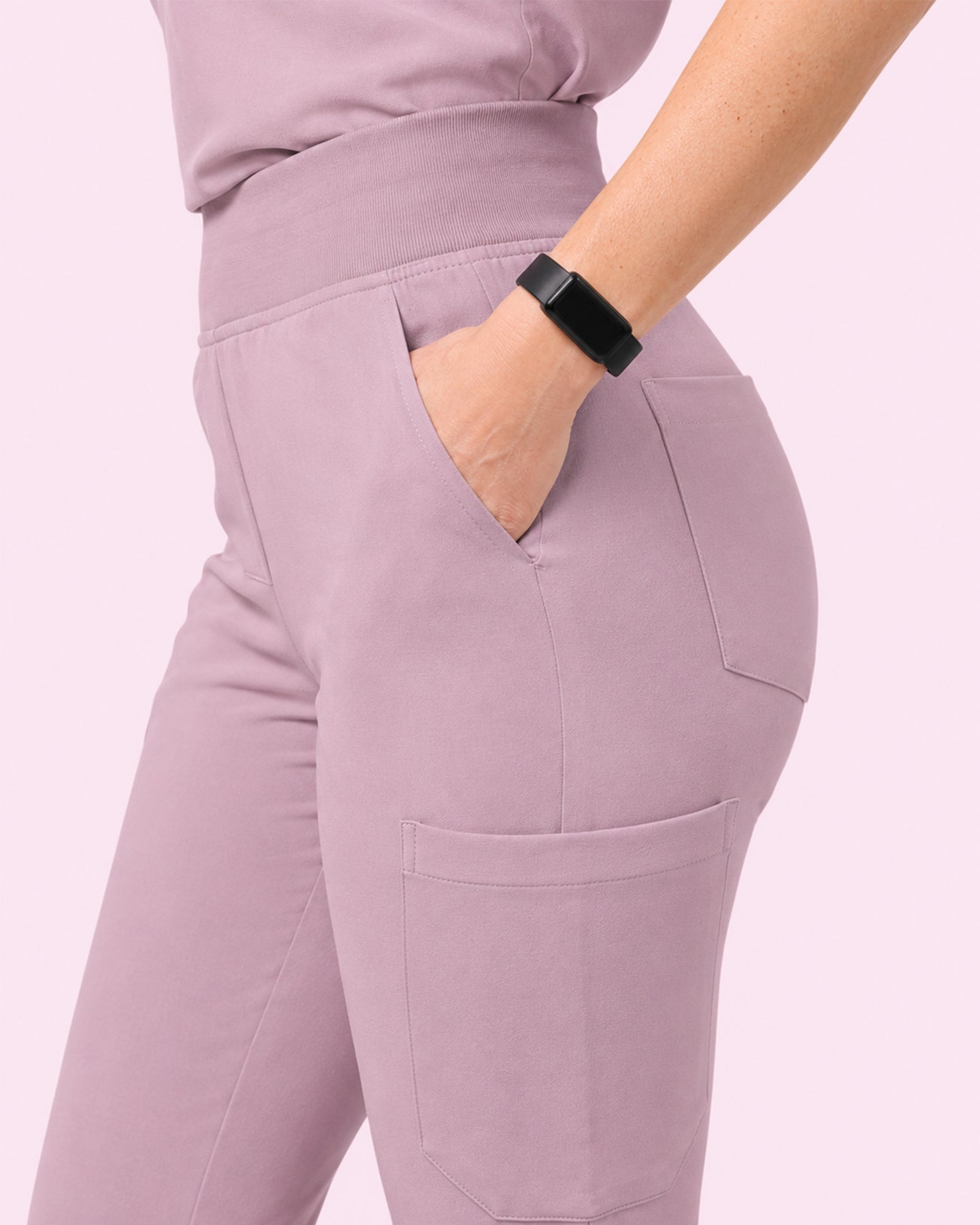 Women's 6-Pocket Jogger Scrub Pant Blossom