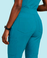 Women's 6-Pocket Jogger Scrub Pant Marina