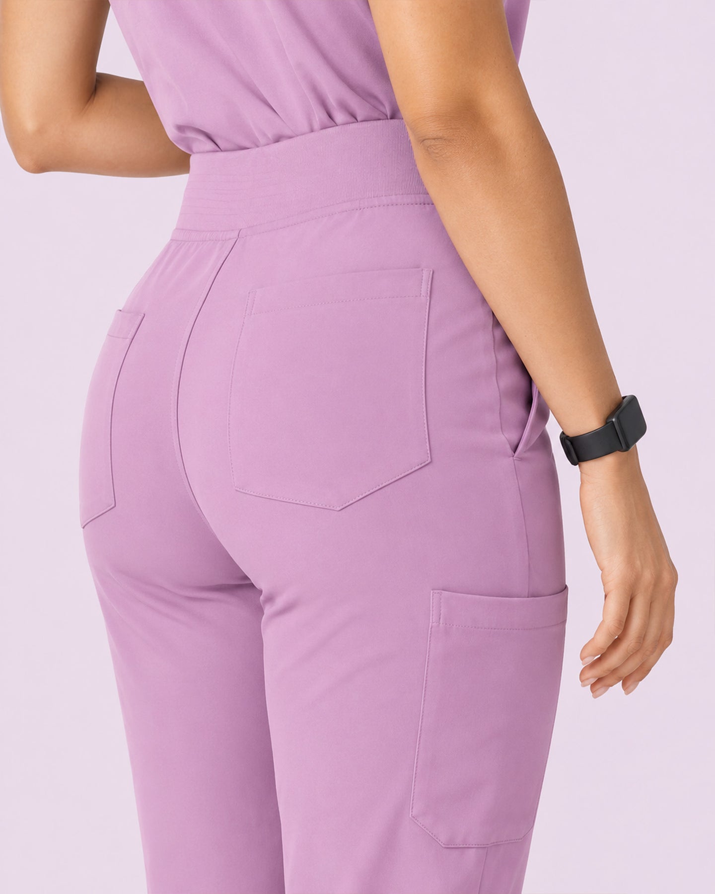 Women's 6-Pocket Jogger Scrub Pant Lilac
