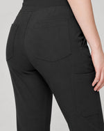 Women's 6-Pocket Jogger Scrub Pant Charcoal