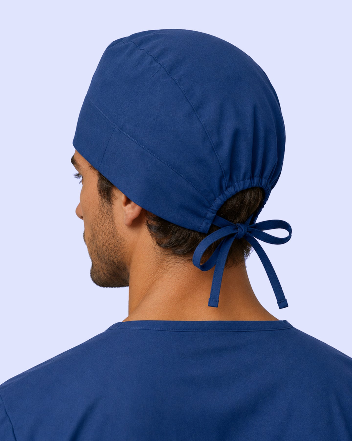 Premium Satin-Lined Scrub Cap Ocean