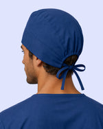 Premium Satin-Lined Scrub Cap Ocean