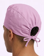 Premium Satin-Lined Scrub Cap Lilac