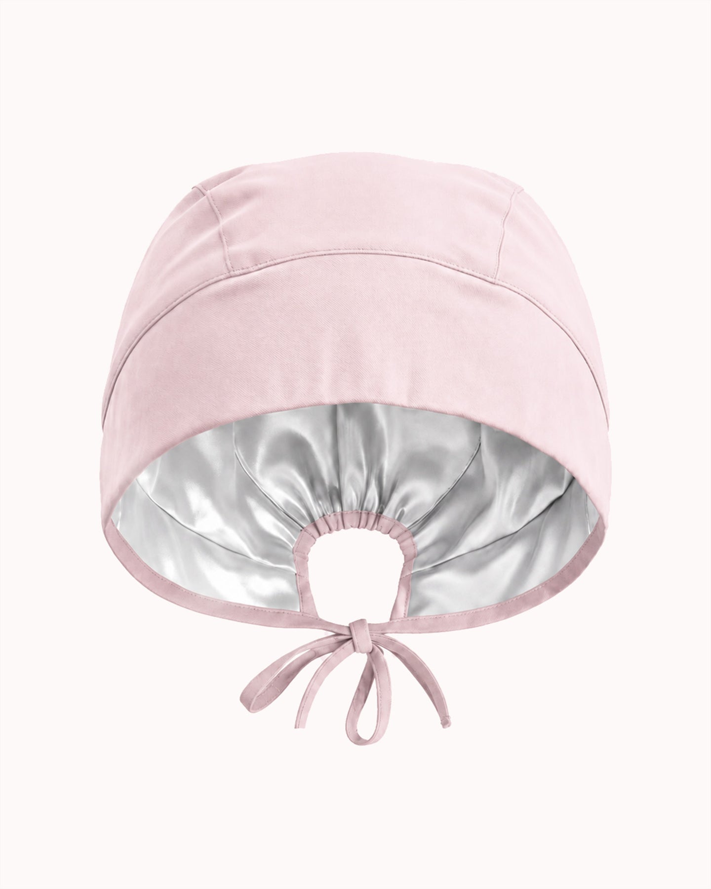 Premium Satin-Lined Scrub Cap Rose Quartz