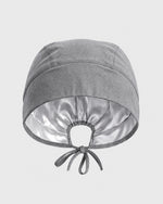 Premium Satin-Lined Scrub Cap Heather Gray
