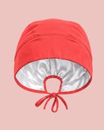 Premium Satin-Lined Scrub Cap Coral