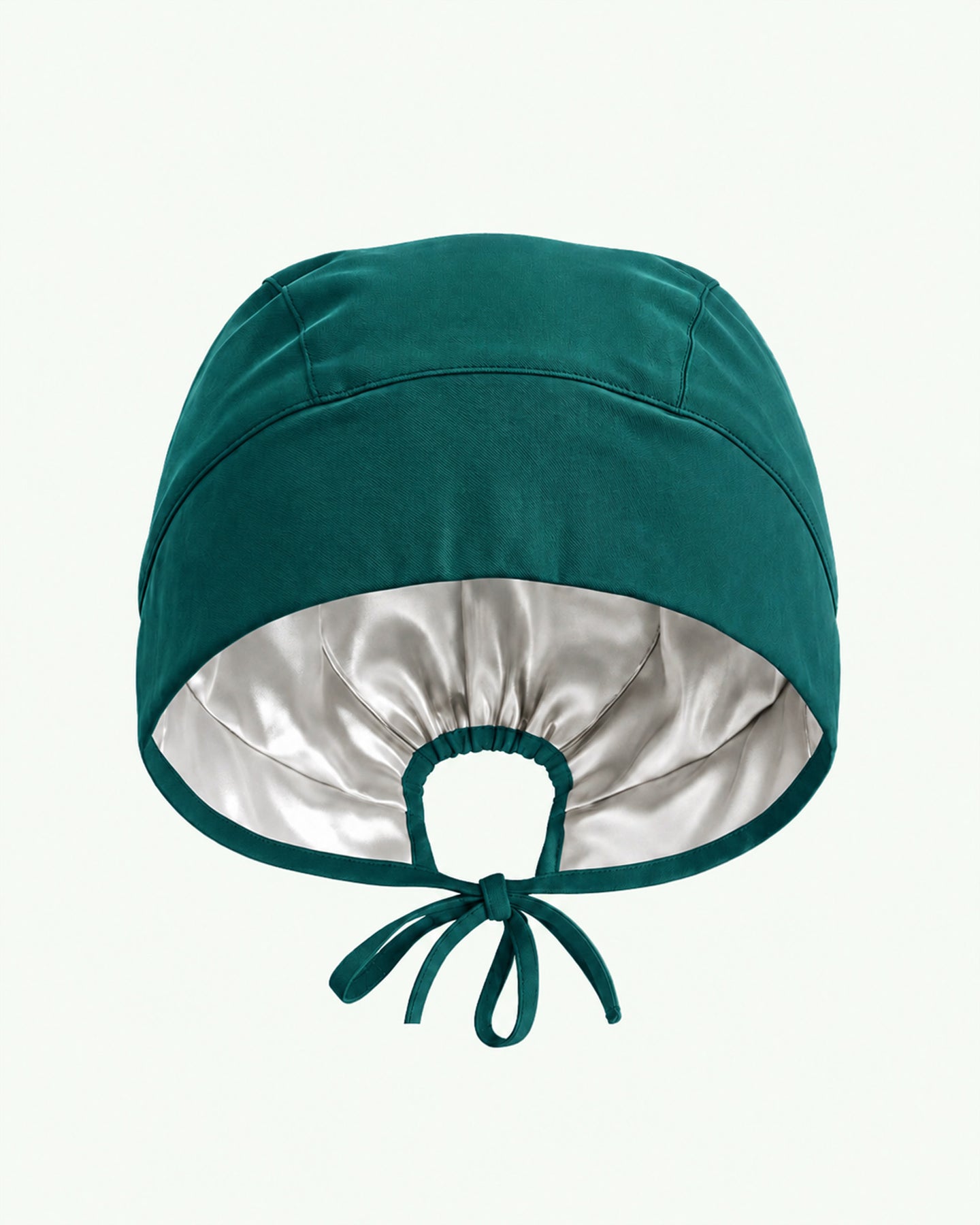 Premium Satin-Lined Scrub Cap Midnight Green