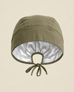 Premium Satin-Lined Scrub Cap Olive