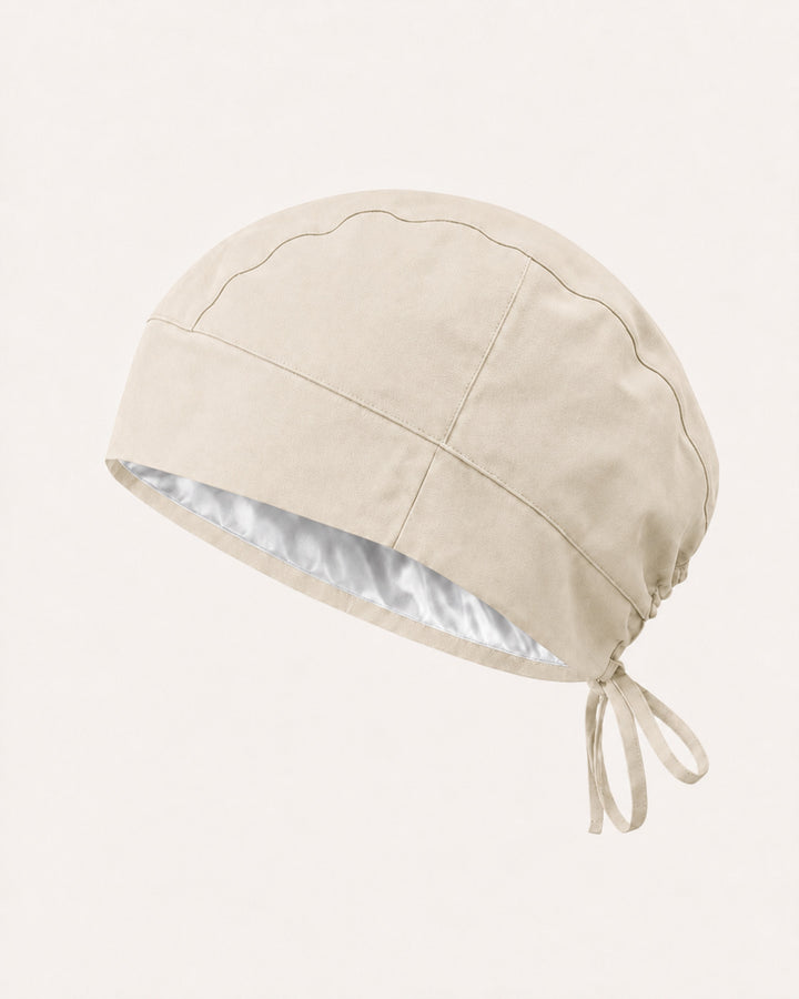 Premium Satin-Lined Scrub Cap Birch