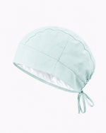 Premium Satin-Lined Scrub Cap Sky Blue