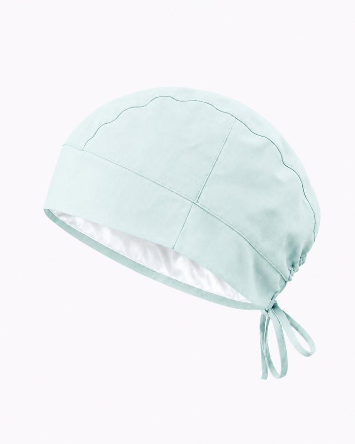 Premium Satin-Lined Scrub Cap Sky Blue