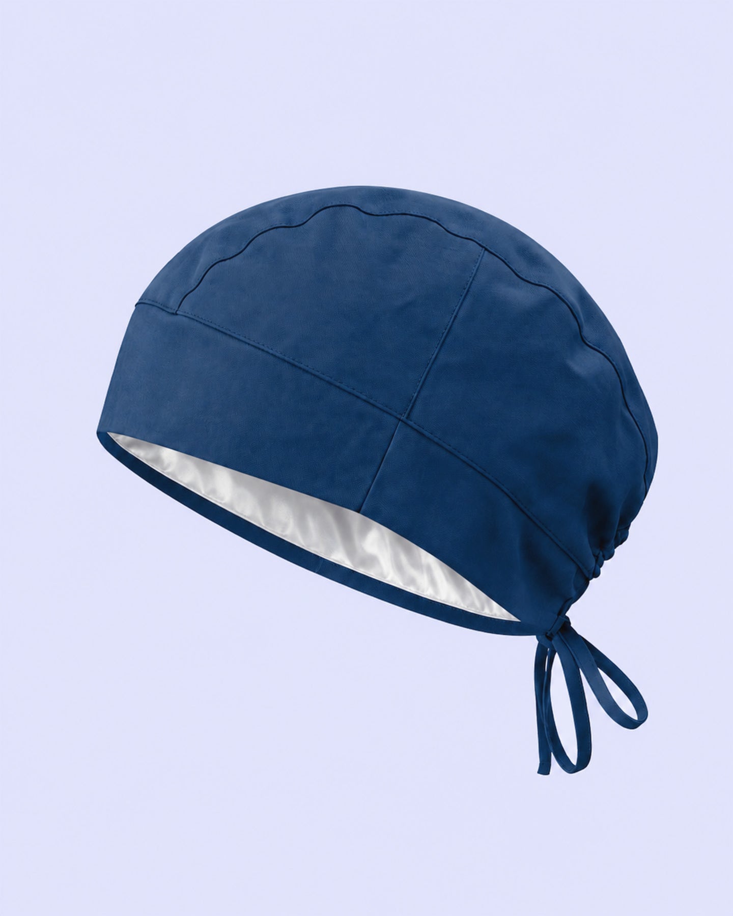 Premium Satin-Lined Scrub Cap Ocean