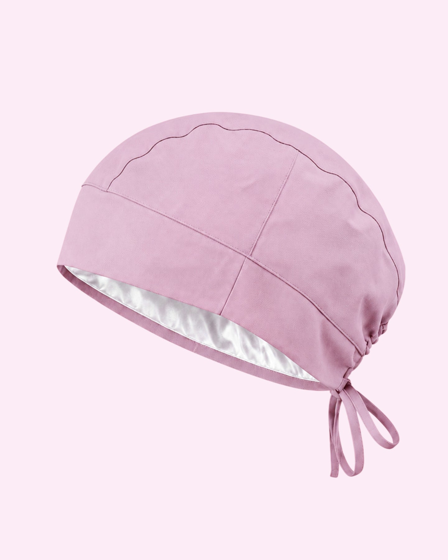 Premium Satin-Lined Scrub Cap Blossom