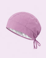 Premium Satin-Lined Scrub Cap Lilac