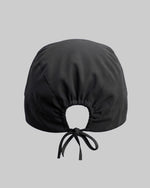 Premium Satin-Lined Scrub Cap Black