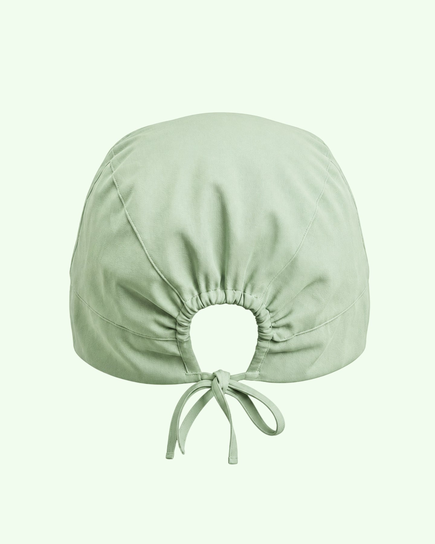 Premium Satin-Lined Scrub Cap Mint