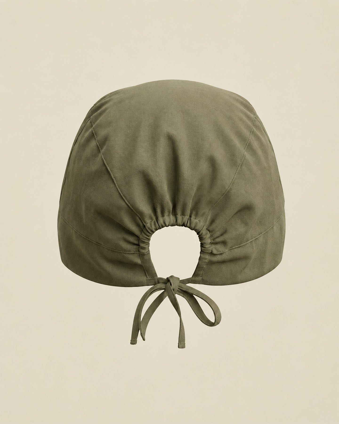 Premium Satin-Lined Scrub Cap Olive