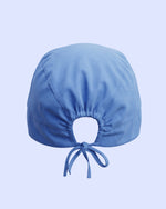 Premium Satin-Lined Scrub Cap Ceil Blue