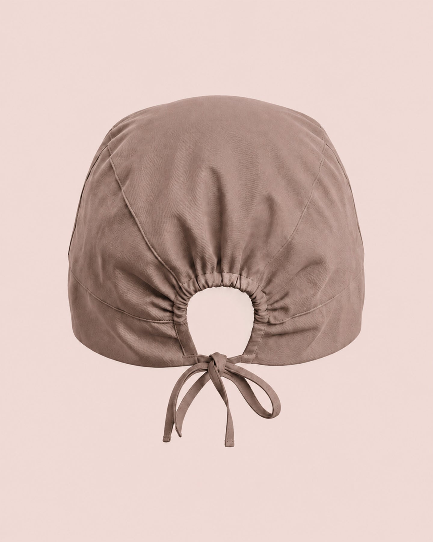 Premium Satin-Lined Scrub Cap Mocha