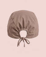 Premium Satin-Lined Scrub Cap Mocha