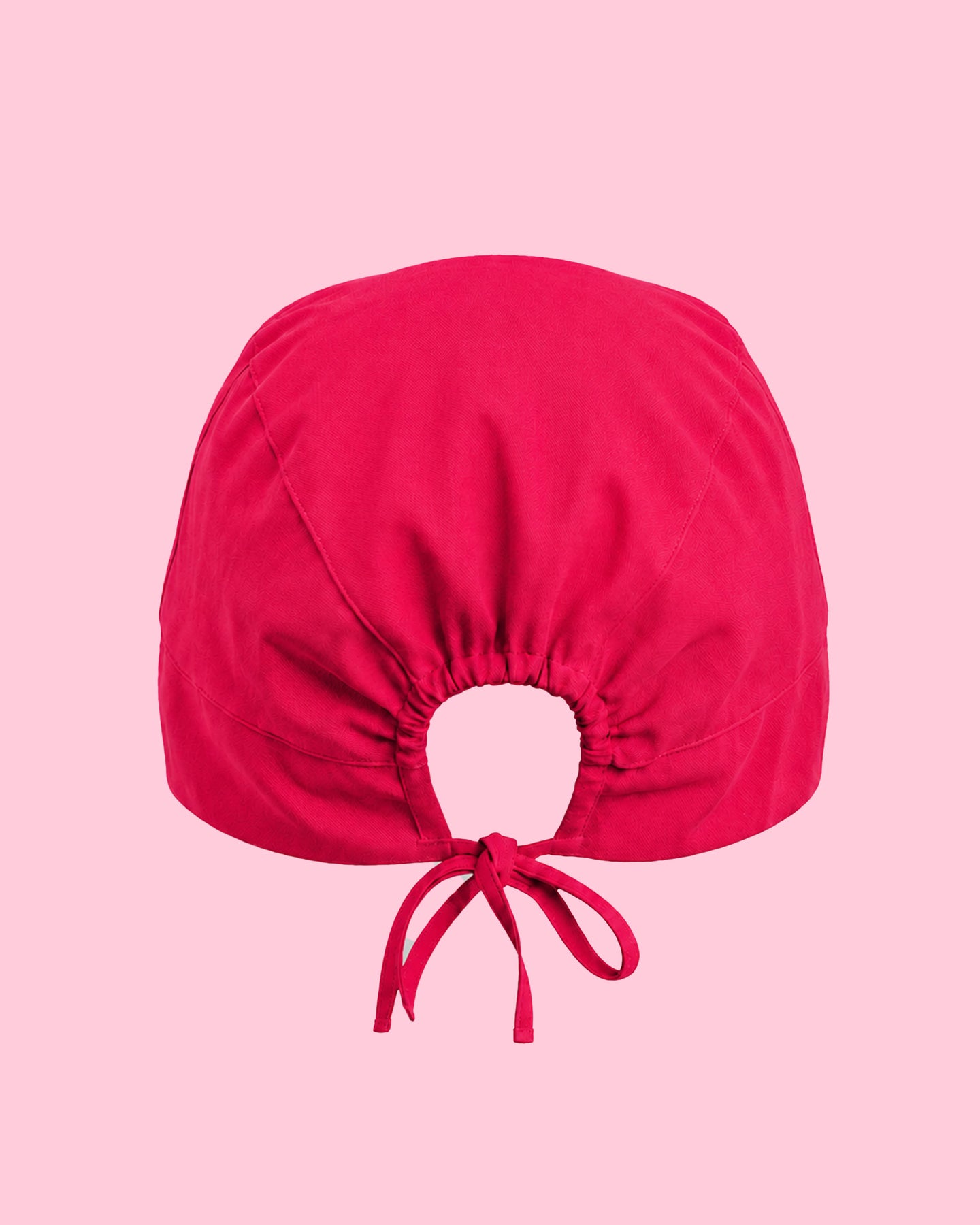 Premium Satin-Lined Scrub Cap Sangria