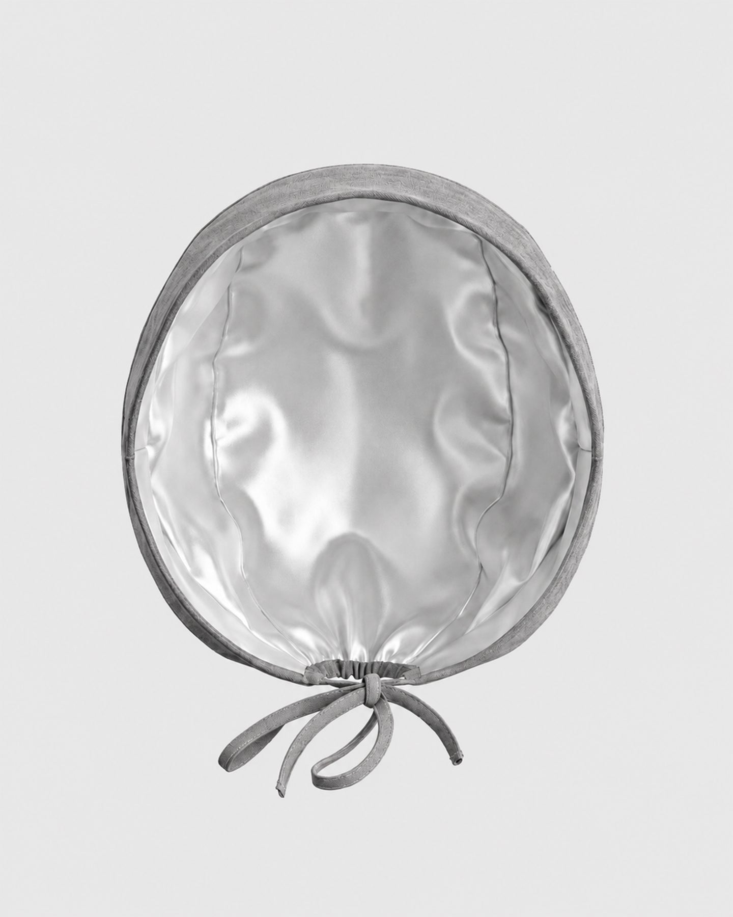 Premium Satin-Lined Scrub Cap Heather Gray