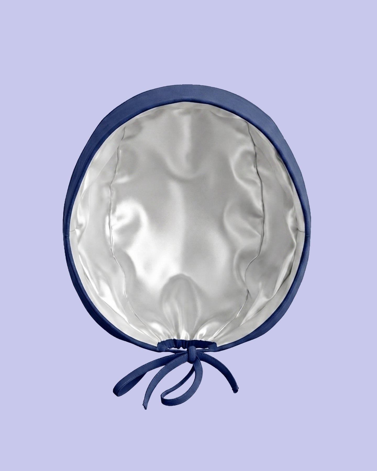 Premium Satin-Lined Scrub Cap Navy