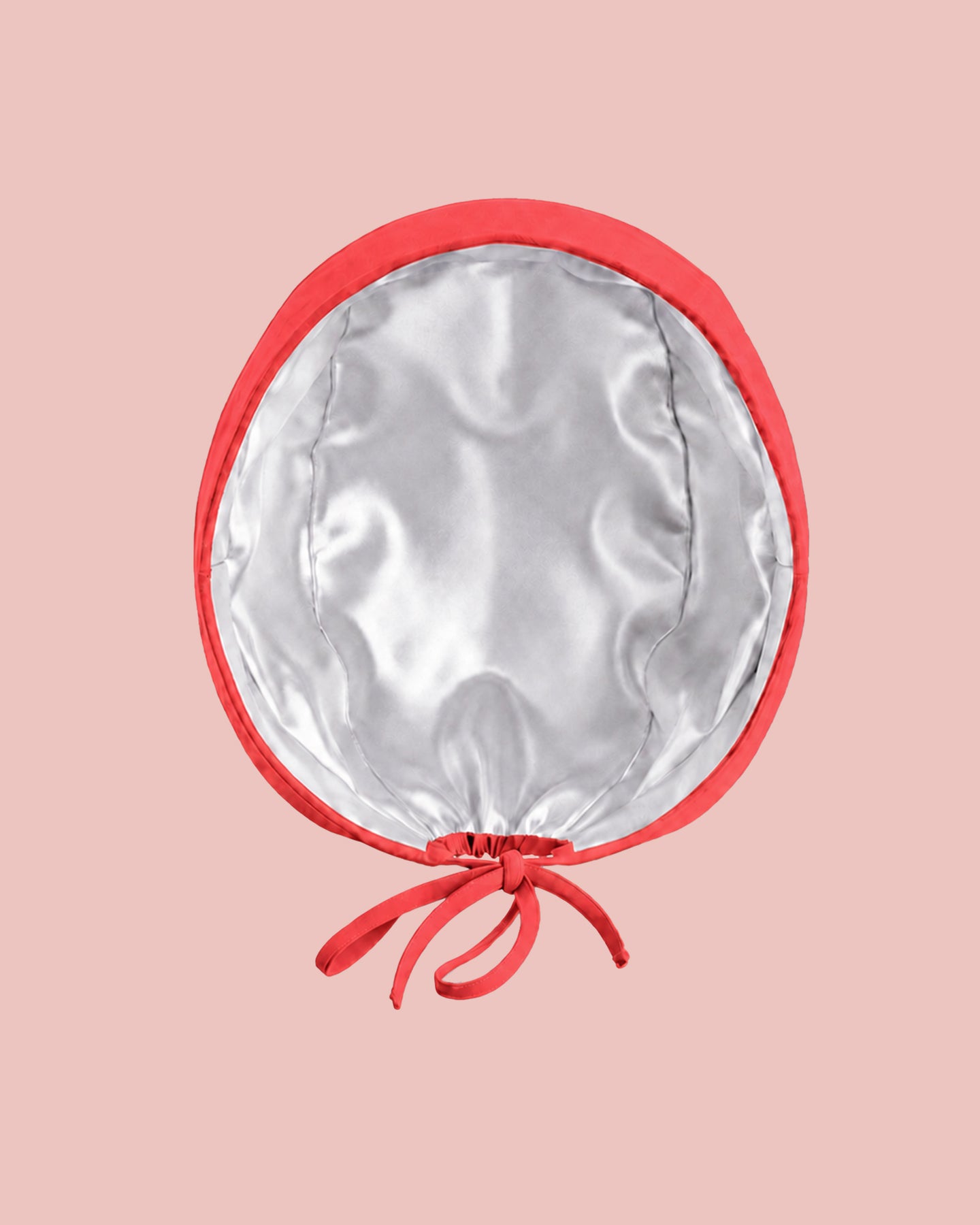 Premium Satin-Lined Scrub Cap Coral