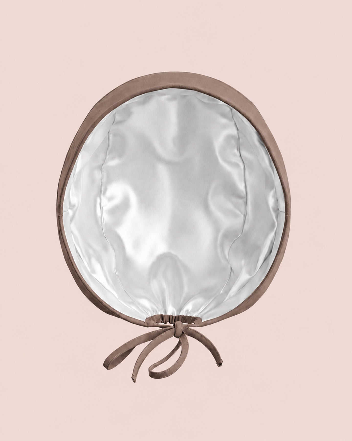 Premium Satin-Lined Scrub Cap Mocha