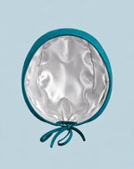 Premium Satin-Lined Scrub Cap Caribbean Blue