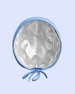 Premium Satin-Lined Scrub Cap Ceil Blue