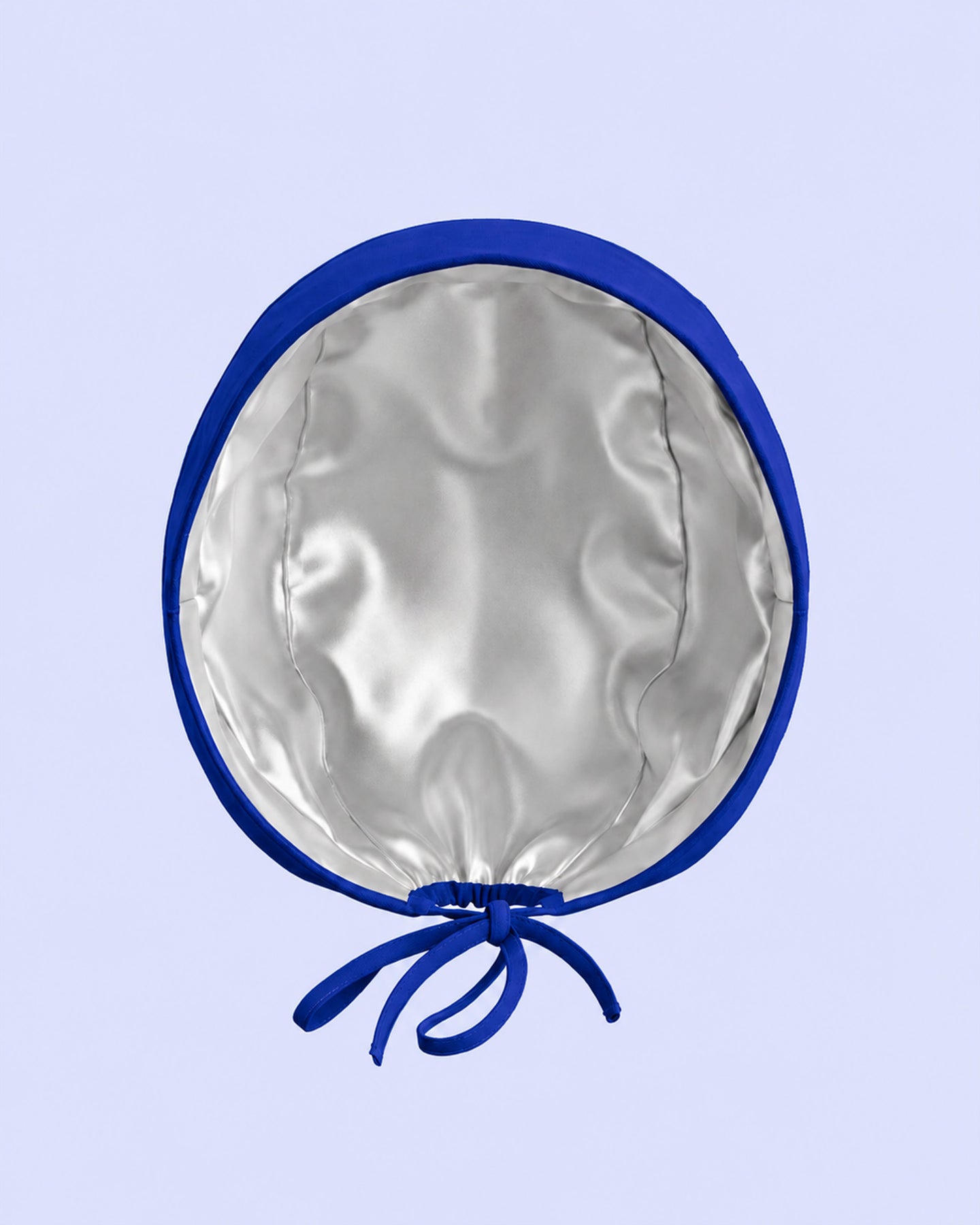 Premium Satin-Lined Scrub Cap Galaxy Blue