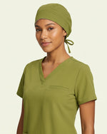 Premium Satin-Lined Scrub Cap Avocado