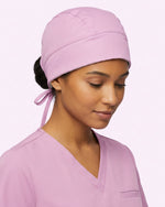 Premium Satin-Lined Scrub Cap Lilac