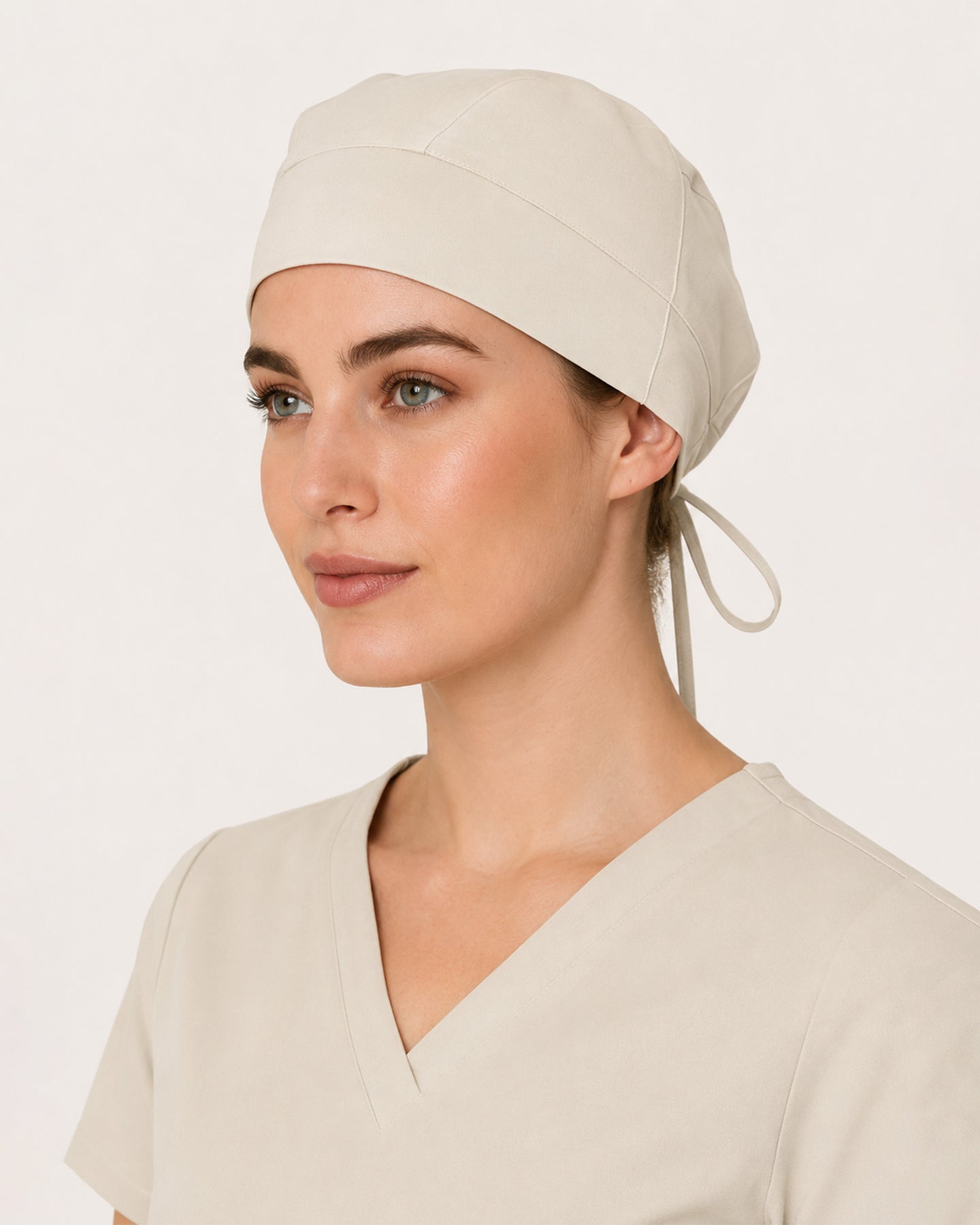 Premium Satin-Lined Scrub Cap Birch