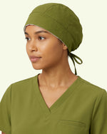 Premium Satin-Lined Scrub Cap Avocado