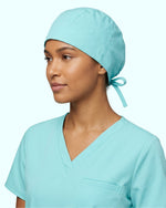 Premium Satin-Lined Scrub Cap Surf