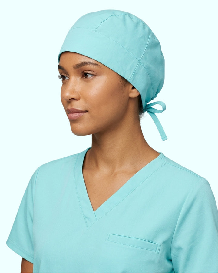 Premium Satin-Lined Scrub Cap Surf