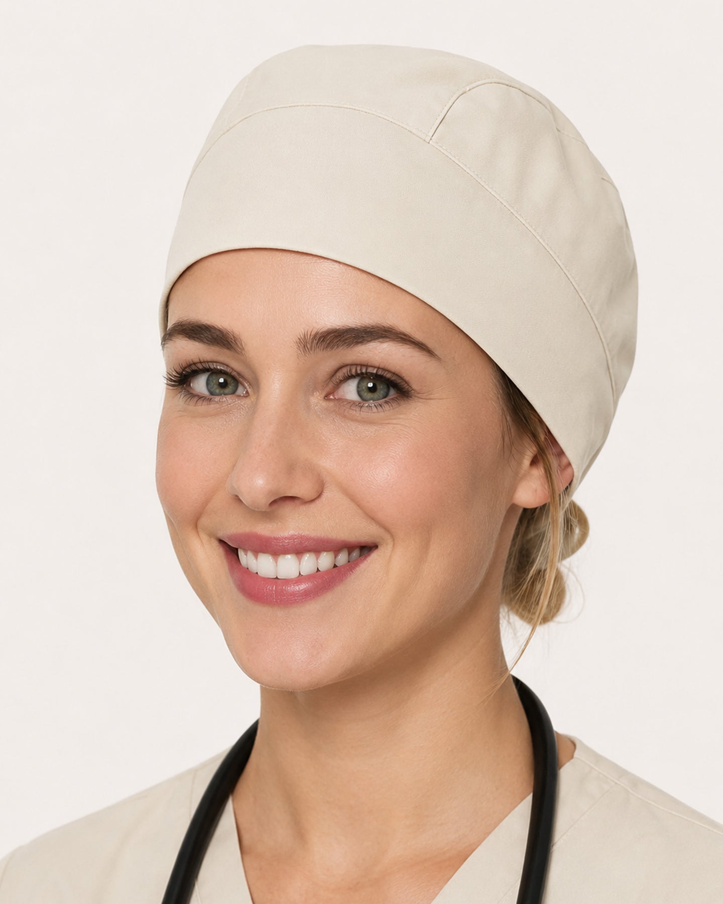 Premium Satin-Lined Scrub Cap Birch
